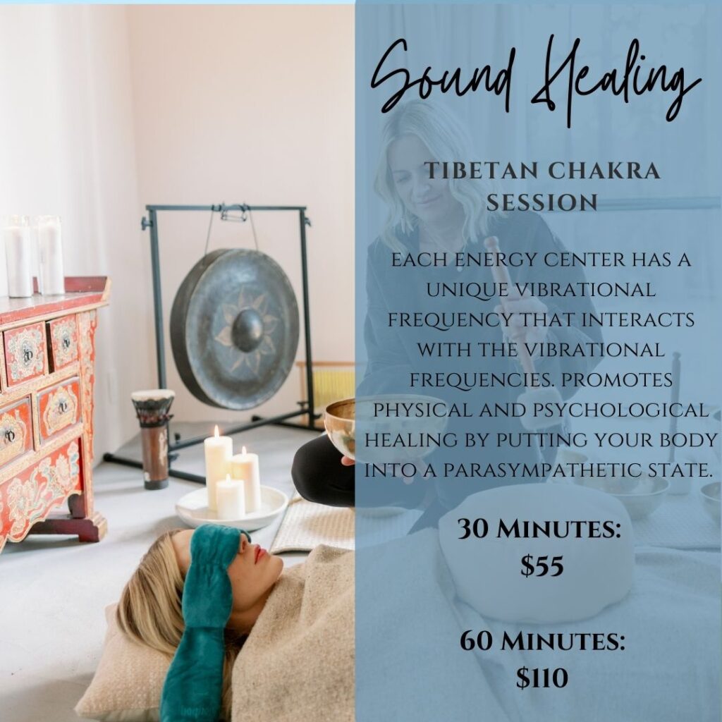 Sound Healing Tibetan Chakra Session in Idaho
